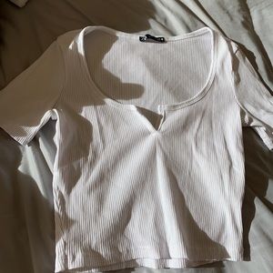 white t shirt from Zara